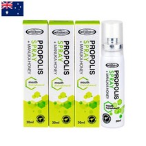 호주 마더네스트 프로폴리스 스프레이 마누카 허니 꿀 30ml 3개