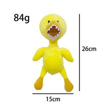 로블록스 도어즈 레인보우 프렌즈 탈출 문 플러시 장난감 30cm 공포 캐릭터 피규어 봉제 몬스터 용 선물, [16] 파란