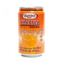 태국 음료 타스코 타이 티 드링크 타이티 310ML 아시안푸드, 1개
