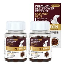 펫시딘 도라지 추출물 사포닌 강아지 기관지 영양제, 2개