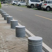 석재볼라드 시공 돌벤치 안전 비석 인도 방지대 원형, 직경 50cm 200kg