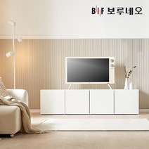 보루네오 BIF [착불]애드 수납장 1600 B세트 깊은 1단 거실 미니 베란다 다용도, 화이트&핑크 ADS08