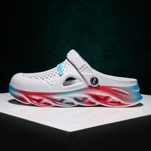 하이탑 슬리퍼 남녀 여름 슬리퍼 아웃도어 동굴신발 비치샌들, 37, 흰색