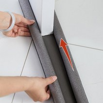 에프플래닝 방문틈막이 아파트방음문 문틈바람 월동준비 문방풍 방문 틈새 문틈 소음 빛 차단 발끼임방지 문틈막이, 그레이