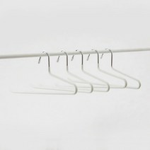 한샘 라인 논슬립 옷걸이 바지걸이 1단 5P 크림화이트, 상세페이지 참조, 상세페이지 참조