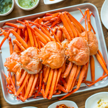 연지홍게 3kg 자숙찜 포항 구룡포 홍게 대게 겨울철별미, 일반용 B급 수율 70% 내외, 1개