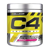 Cellucor 셀루코어 오리지날 C4 60서빙, 워터멜론, 60서빙 1개입, 390g