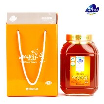 [영월농협] 동강마루 야생화꿀 (병2kg)/손잡이박스, 1개, 단품