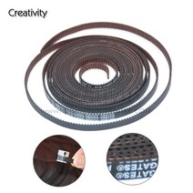 고품질 gates-ll-2gt rf 벨트 동기식 벨트 gt2 타이밍 벨트 너비 6mm 내마모성 ender3 cr10 anet 3d 프린터, 5m-6mm-2gt
