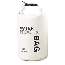 고무 스 배 투명 한강요트 FRP 카누 frp 보조 웨이크보드 벨리 인텍 보트 페달 래프팅 패들보드 레프팅 서핑숏보드 도넛튜브 접이식 바다 소형 카약 2l 5l 방수 드라이 백, 5리터 화이트