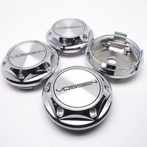 자동차 엠블럼 VOSSEN 휠 센터 허브 캡에 대 한 4pcs 68mm 자동차 링 엠 블 럼 로고 림 커버 45mm 스티커, 05 E