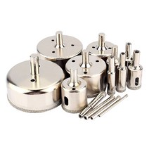 타공홀스 인조대리석타공 철문타공 목공홀스기 3-70mm 다이아몬드 코팅 구멍 톱 드릴 비트 커터 유리 대리석 타일 다이아몬드 유리 구멍 오프너