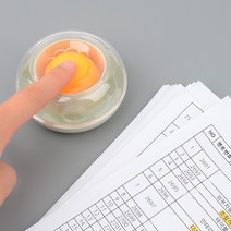 지폐 전표 미끄럼방지 볼 해면기 은행 사무실, 단품, 단품