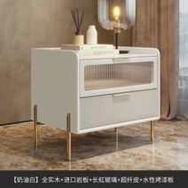 침대옆 선반 서랍 소파 라탄 협탁 현관 침대 높은 원목 우드 침실 안방 보조, B