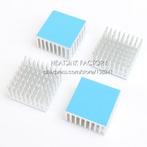 커스텀수냉 고사양컴퓨터 게이밍데스크탑 GPU 그래픽 카드 VGA 비디오 방열 용 알루미늄 라디에이터 히트, 02 5pcs, 01 Silver