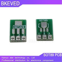 SOT89 SOT-89 SOT-223 SOT223 to DIP PCB 전송 보드 핀 보드 피치 어댑터 키 세트 20 개