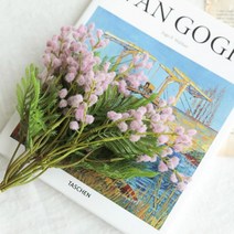 미스모네 조화 봉봉 미모사 부쉬, 핑크