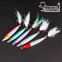 맨즈피싱 리얼 메탈지그 삼치 농어 갈치 볼락 고등어 산천어 8~40g, 18g, 02_야광 실버