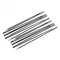 텐트폴대수리 2Pcs 텐트로드 4.48/4M 유리 섬유 캠핑 텐트 장 대 8/7mm 예비 교체 텐트 지원 막대 천막 막, 2개