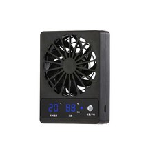 파충류 자동 환풍기 사육장 5V USB 부화기 공기순환, 자동 습도 조절 팬 AHF01 플러스 보조 팬