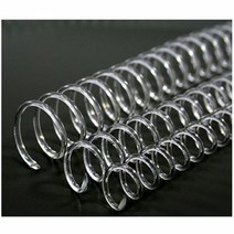 PH148443 카피어랜드 코일링 14mm 투명 3대1 110개입 2kg 가정용제본기 열제본기 와이어제본기 스프링제본기 코일링제본기 코팅기 재단기 타공기 제본 클릭링, 단일 최대 매수