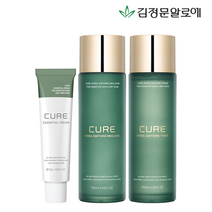김정문알로에 큐어 수딩 토너+에멀젼+에센셜 크림, 1.단일상품