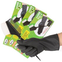 대동 까칠이 블랙글로브(미용장갑) 1box(5set), M 중, 1개