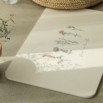 데코뷰 마가렛 플라워 규조토 발매트