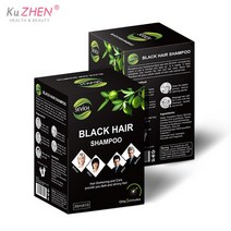 염색샴푸 내추럴 원 워시 블랙 염료 샴푸 패스트 헤어 염색 5 분 컬러 커버 그레이 화이트
