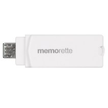 메모렛 스마트스윙 마이크로5핀 OTG USB메모리 화이트, 16GB