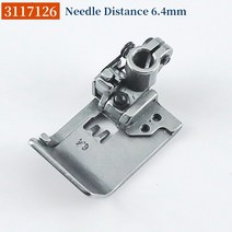 가정용 공업용 재봉틀 미싱 바늘 3117124 노루발 야마토 VC3611 연동 Coverstitch 재봉틀 바늘 거리 5.6mm, 02 3117126 Foot 6.4mm