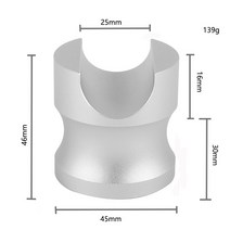 스텀패드 스톰패드 스노우보드 미끄럼방지 HiFi 오디오 6061 알루미늄 합금 와이어 브래킷 라인 지지 케이, 01 은_03 4 pcs