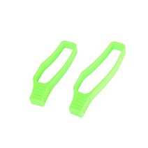 체인 1쌍 MTB 도로 자전거 체인 스테이 가드 프레임 보호대 링 슬리브 액세서리