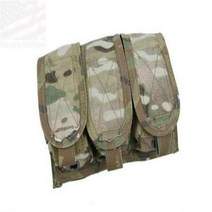 캠핑 Triple Mag 40mm 모델 특수 액세서리 팩 500D CORDURA Fabric MC/WL/CB Can 퀵 릴리스, 02 MC