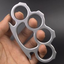 카라반 서랍 잠금장치 도어락 푸쉬락 캠핑카 부품 용품 장 푸시락 수납장 수리 캠핑카 잠금장치 카라반, 2-호신용너클-실버