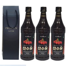 바라크 건강엑기스 산수유진액 산수유주스 900ml, 3개