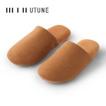UTUNE-여성용 코튼 린넨 실내 플랫 신발 뮤트 홈 슬리퍼 스웨이드 밑창 나무 바닥 남성 슬라이드 조용한 봄/가을/겨울용