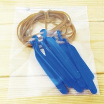 종이비행기 만들기과학 고무줄 발사대 10개 기압 고무동력 양력