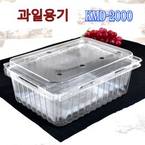 과일용기 아로니아용기 복분자용기 K2000호 200개, 박스
