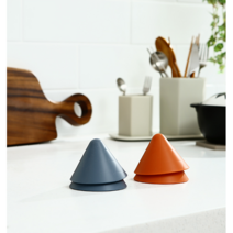 실리콘 고깔 냄비손잡이 2P (6color), 만다린, 2개