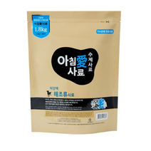 아침애 천연 수제 애견 사료 저단백해조류 1.8kg
