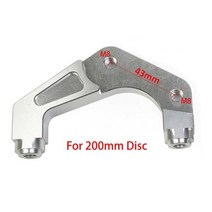 야마하 에어로스 니트로 오토바이 브레이크 펌프용 범용 RPM 캘리퍼 RSZ JOG BWS 주마 50 rr 200mm 220mm 패드, CHINA, 200 adapter A