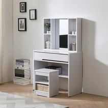 더나무 예쁜 화장대 모음, 아미띠에800화장대매입 B타입 화이트