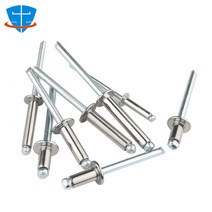 50pcs m3 m3.2 m4 m5 304 스테인레스 스틸 블라인드 리벳 팝 라운드 헤드 풀 장식 네일 소켓 방수 셀프 플, 05 M3.2 x 8mm_01 50Pcs