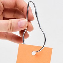 배모양 후크 6P 옷가게디스플레이 열쇠보관