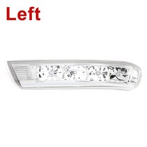 벤츠 사이드 백미러 LED 방향 지시등 현대 산타페 IX55 2010-2012/베라크루즈 2007-2012 용 개, 1.Left, 1개