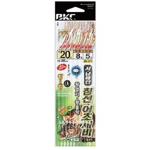 피싱스토어- 백경 서남해 침선어초채비 열기 볼락 가자미 채비 BK-377, 바늘13호