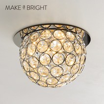메이크어브라이트 크리스탈 LED 매입등 5W 화장대등 복도등, 전구색(오렌지빛)