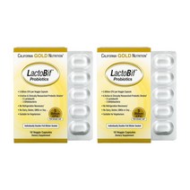 캘리포니아골드뉴트리션 락토비프 프로바이오틱스 50억 CFU 10캡슐 2개묶음