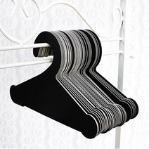 얼반프렌즈 강아지 종이옷걸이 L (1set-10pcs) 애견 옷걸이, 1set, 무광블랙